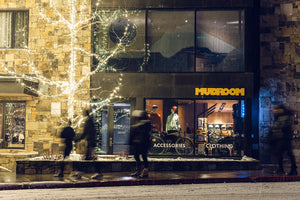 Mudroom Storefront Brick and Mortar Ski Shop in Jackson Wyoming