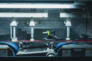 Ski Tuning Machine Close Up in Jackson Hole Wyoming