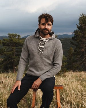 BOILED HOODIE LACED MENS