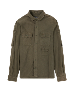 TRAVELLER'S LINEN SHIRT MENS