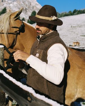 HEROES WOOL FLEECE JACKET MENS