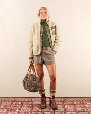 HEROES WOOL FLEECE JACKET WOMENS