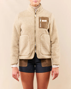 HEROES WOOL FLEECE JACKET WOMENS